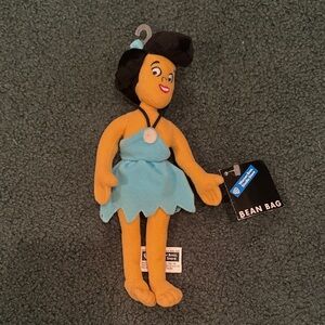 Warner Bros. Black-Haired Stuffed Toy with Blue Dress